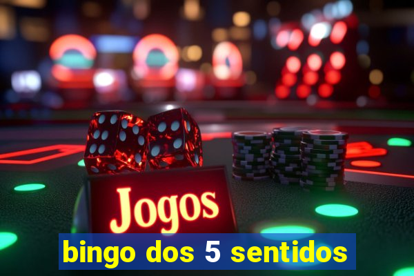 bingo dos 5 sentidos